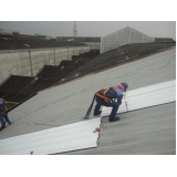 Manutenção de Cobertura Metálica de Terraço